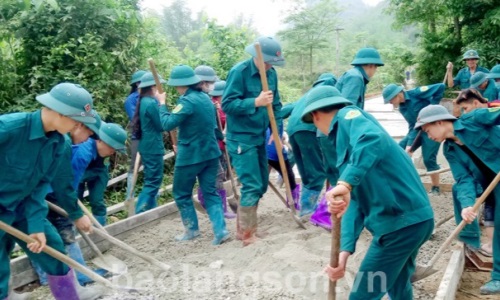 Đảng bộ Quân sự huyện Bắc Sơn (Lạng Sơn): Học tập và làm theo gương Bác