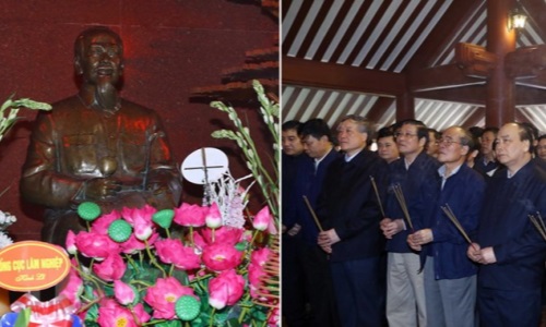 Thủ tướng Nguyễn Xuân Phúc dâng hương tưởng nhớ Bác Hồ