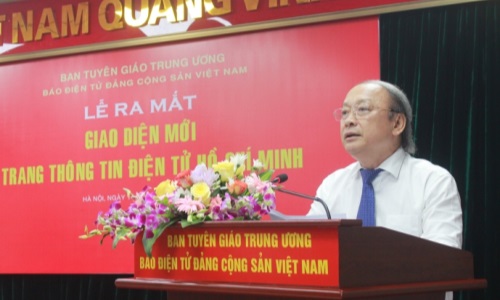 Trang Thông tin điện tử Hồ Chí Minh là kênh thông tin chuẩn mực, tin cậy của Đảng
