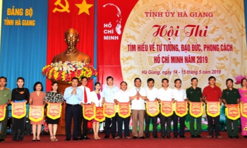 Hà Giang khai mạc Hội thi tìm hiểu về tư tưởng, đạo đức, phong cách Hồ Chí Minh