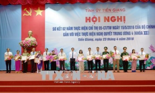 Nhiều kết quả tích cực sau 3 năm thực hiện Chỉ thị 05 tại tỉnh Tiền Giang