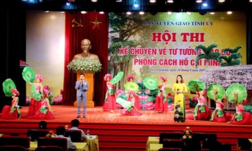 Tuyên Quang: Hội thi kể chuyện về tư tưởng, đạo đức, phong cách Hồ Chí Minh