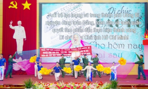 Quảng Ninh: LLVT tỉnh đa dạng hình thức tuyên truyền học và làm theo Bác