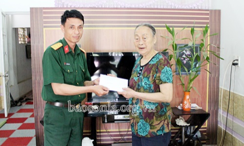 Lực lượng vũ trang huyện Mai Sơn khắc ghi lời Bác