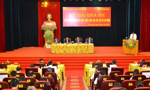 Hội thảo khoa học "Tuyên Quang trong tầm nhìn chiến lược của Chủ tịch Hồ Chí Minh"