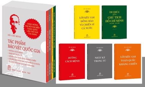 Ra mắt bộ sách “Hồ Chí Minh - Tác phẩm bảo vật quốc gia”