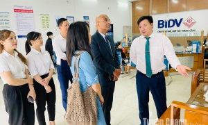 Đảng bộ BIDV Tuyên Quang học tập và làm theo Bác
