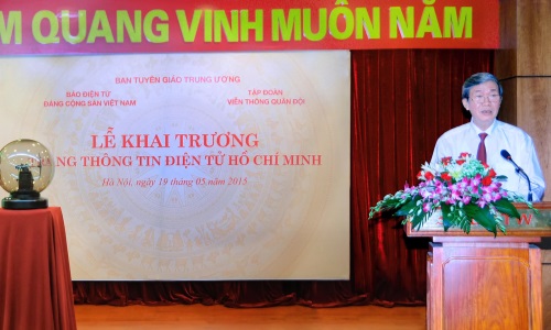 Đảm bảo vận hành thông suốt và an toàn Trang thông tin điện tử Hồ Chí Minh*