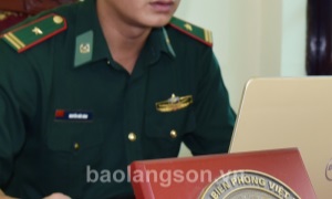 Thiếu tá Nguyễn Đức Bính: Nêu gương người đứng đầu