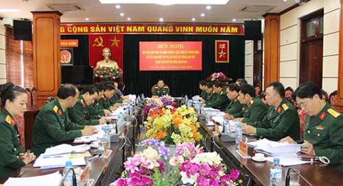 Hội nghị Bộ phận giúp việc Cơ quan Thường trực Quân ủy Trung ương về đẩy mạnh học tập và làm