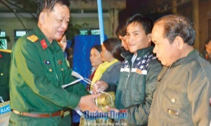 Lực lượng vũ trang tỉnh Quảng Ngãi thực hiện hiệu quả việc làm theo Bác