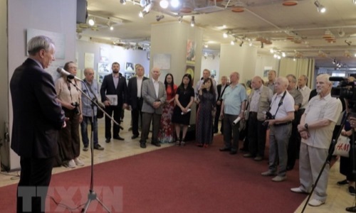 Khai mạc triển lãm về Chủ tịch Hồ Chí Minh ở thủ đô Moskva