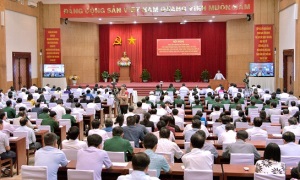 Kiên Giang: Hội nghị trực tuyến học tập chuyên đề 2018 trong học tập và làm theo Bác