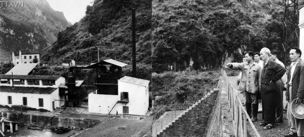 Lên tận miền núi giáp biên giới Việt - Trung, Người đi thăm mỏ thiếc Tĩnh Túc, Cao Bằng (1958)