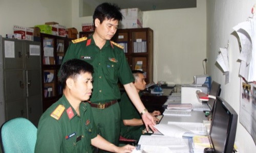 Chi bộ Ban Tổ chức Đảng bộ Quân sự tỉnh Cao Bằng học và làm theo Bác