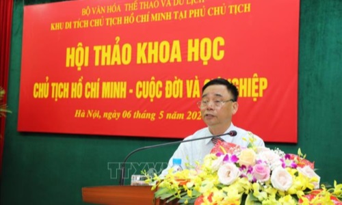 Hội thảo "Chủ tịch Hồ Chí Minh - Cuộc đời và sự nghiệp"