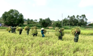 BCHQS tỉnh Phú Thọ: Noi gương Bác bằng những việc làm thiết thực