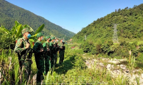 Lính quân hàm xanh xứng danh “Bộ đội Cụ Hồ”