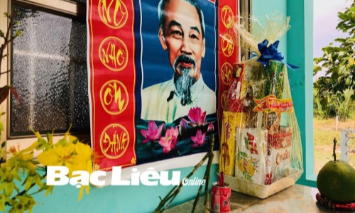 Lập bàn thờ Tổ quốc dịp Tết: Tấm lòng Nhân dân Bạc Liêu hướng về Đảng và Chủ tịch Hồ Chí Minh
