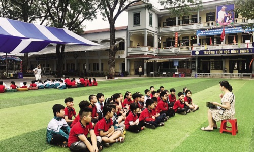 Bắc Ninh: Trường Tiểu học Đình Bảng 1 đẩy mạnh học tập và làm theo Bác