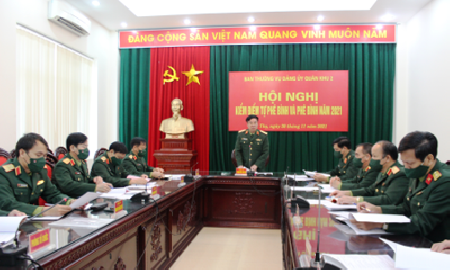 Quân khu 2 nâng cao chất lượng xây dựng đội ngũ cán bộ theo tư tưởng Hồ Chí Minh