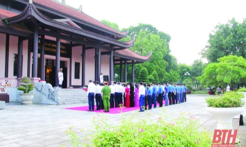 Khu Văn hóa tưởng niệm Chủ tịch Hồ Chí Minh - nơi lắng đọng niềm kính yêu vô hạn