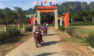 Thị trấn Chi Nê lan tỏa việc học tập và làm theo Bác Hồ