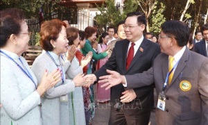 Chủ tịch Quốc hội thăm Khu di tích Chủ tịch Hồ Chí Minh tại Udon Thani