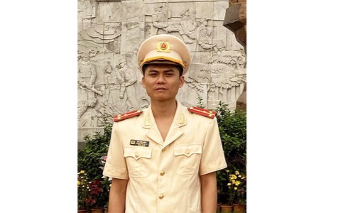 Đại úy Ma Kiên Hùng - tấm gương sáng ngành Công an nhân dân