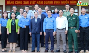 Ðinh Văn Yến - Đảng viên trẻ tiêu biểu Bộ đội biên phòng Ðắk Nông