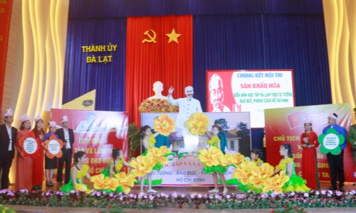 Tổ chức Hội thi sân khấu hóa học tập và làm theo tư tưởng, đạo đức, phong cách Hồ Chí Minh