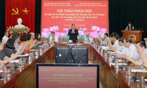 Di sản Hồ Chí Minh tỏa sáng giá trị dân tộc và thời đại
