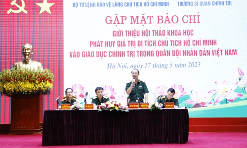 Giới thiệu Hội thảo khoa học “Phát huy giá trị Di tích Chủ tịch Hồ Chí Minh vào giáo dục chính trị trong Quân đội nhân dân Việt Nam”