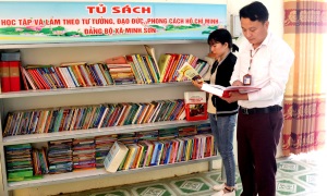Hà Giang: Tủ sách học tập làm theo lời Bác ở Bắc Mê