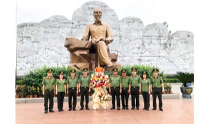 Phòng Quản lý xuất, nhập cảnh học tập và làm theo tư tưởng, đạo đức, phong cách Hồ Chí Minh