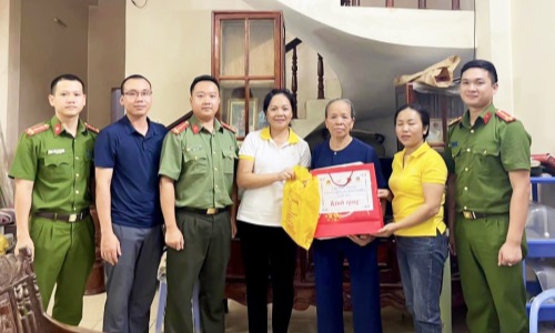 Tuổi trẻ Công an tỉnh Cao Bằng học và làm theo Bác