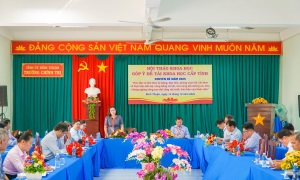 Hội thảo khoa học góp ý chuyên đề năm 2025 “Học tập và làm theo tư tưởng, đạo đức, phong cách Hồ Chí Minh”