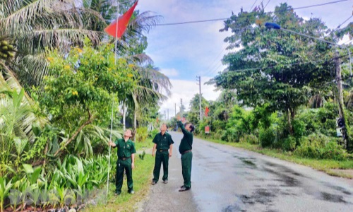 Cựu chiến binh xã Châu Hòa học và làm theo Bác