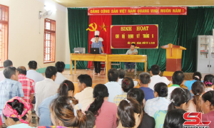 Đảng bộ xã Hồng Ngài học và làm theo Bác