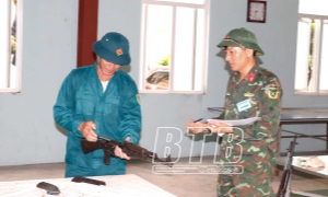 Lực lượng vũ trang huyện Tiền Hải: Thi đua quyết thắng