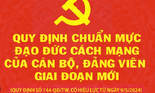 Thực hiện Quy định số 144-QĐ/TW để tự răn, tự soi, tự sửa mình