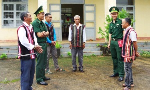 Những người lính biên phòng "ba bám, bốn cùng" nơi biên giới Đắk Nông