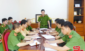 ​  Công an huyện Mai Sơn học và làm theo Bác