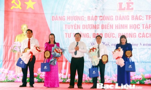 Huyện Đông Hải lan tỏa việc học tập và làm theo gương Bác