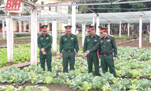 Ngành hậu cần Bộ Chỉ huy Quân sự tỉnh Thanh Hóa tích cực làm theo lời Bác