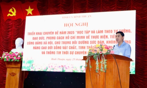 Gần 8.500 đại biểu dự Hội nghị triển khai chuyên đề năm 2025 về học tập và làm theo tư tưởng, đạo đức, phong cách Hồ Chí Minh