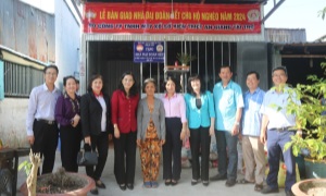 Châu Thành học tập và làm theo lời Bác