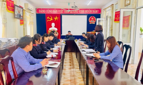 Viện Kiểm sát nhân dân huyện Phong Thổ: Học và làm theo Bác