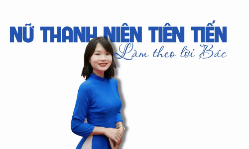 Nữ thanh niên tiên tiến làm theo lời Bác