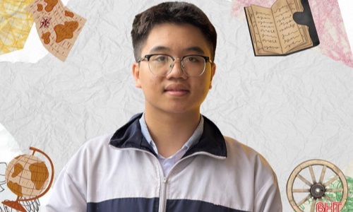 Nam sinh chuyên ngoại ngữ đạt giải ba cuộc thi về học và làm theo Bác